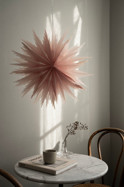 Leuchtstern Liz 50 cm - Watt&Veke - pink/rosa