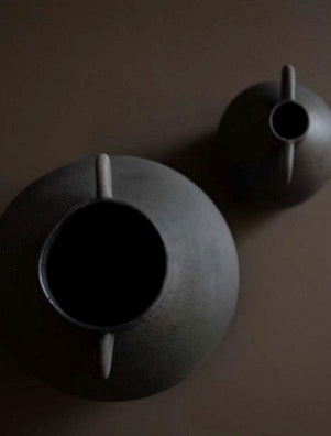 Vase, Long, dbkd, medium, black