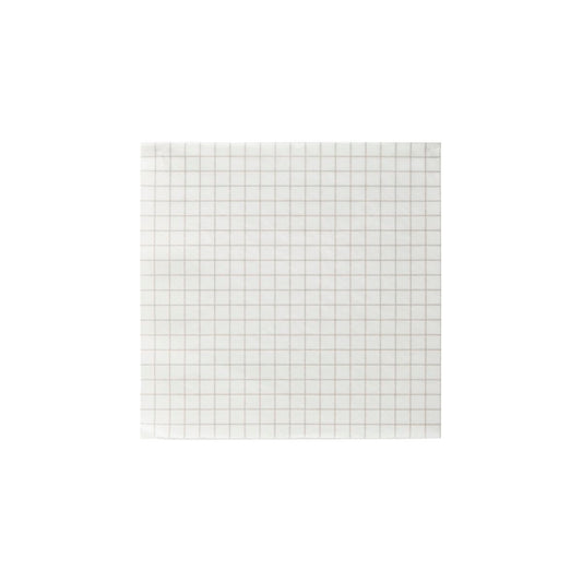 Servietten, Check, beige