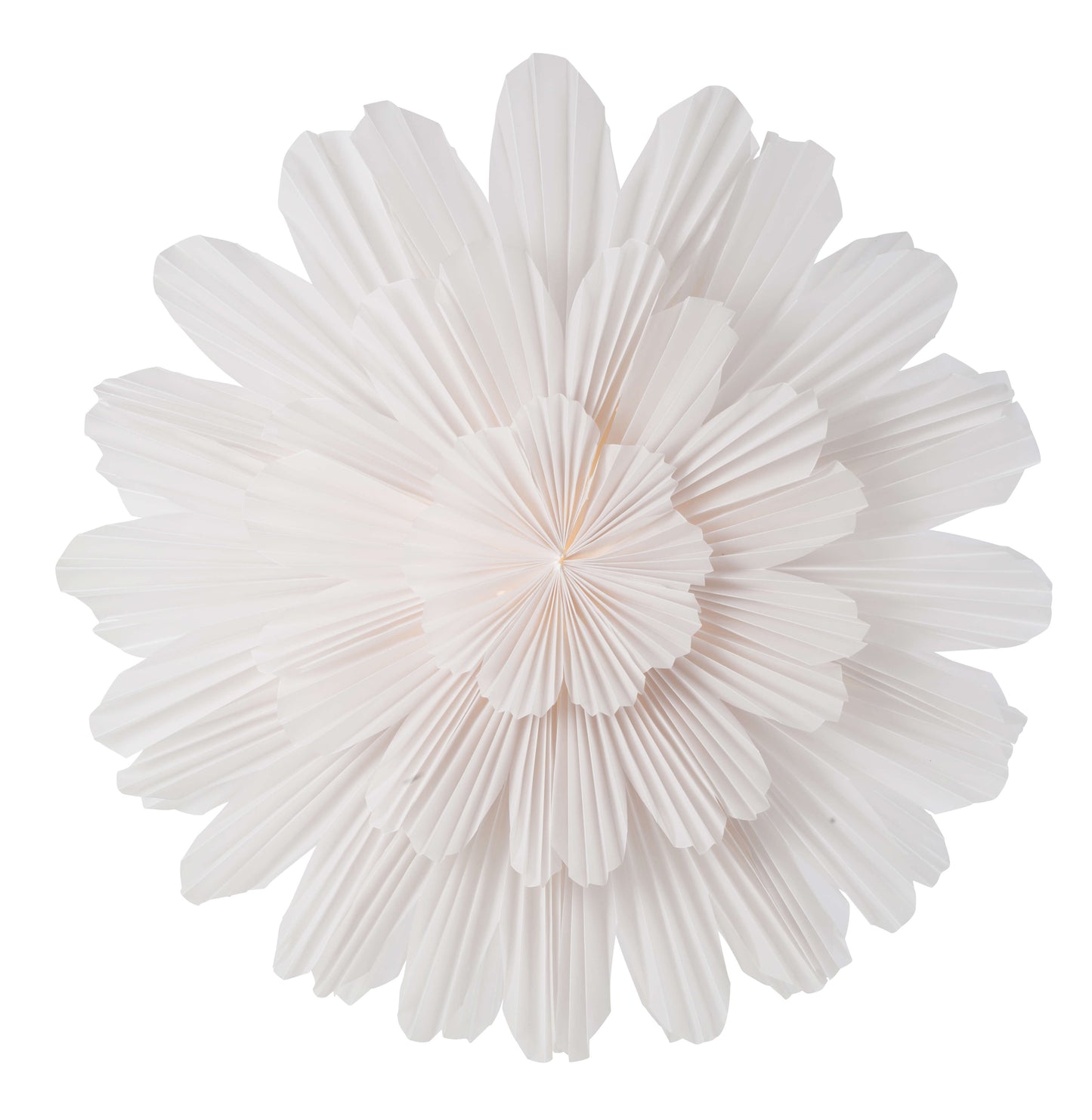 Leuchtstern Snöblomma 68, Watt&Veke, weiß