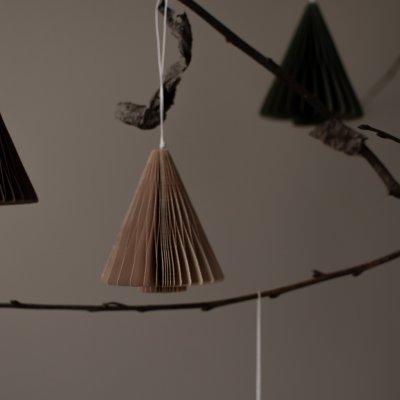 Papier-Tannenbaum, dbkd, sand