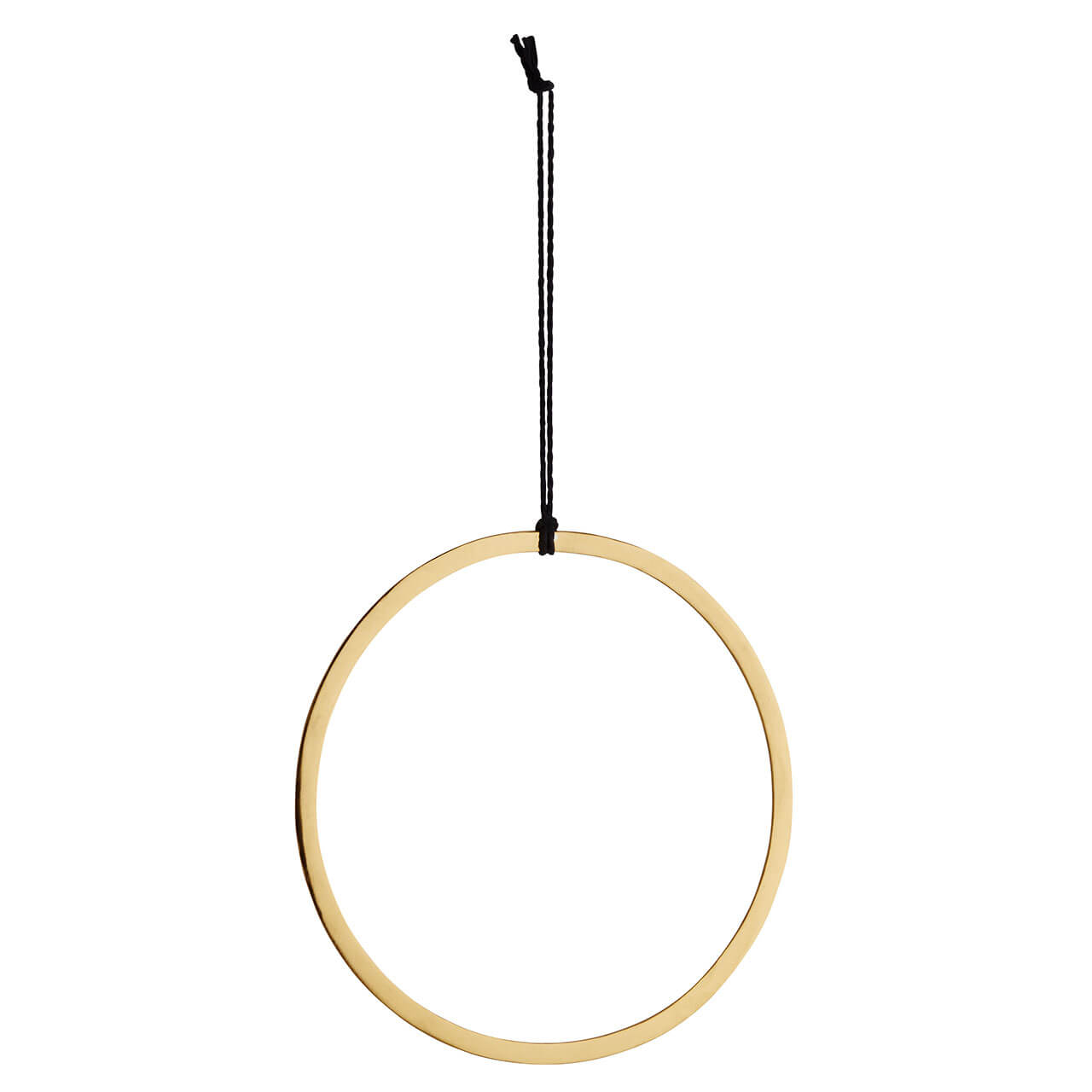 Ring von MADAM STOLTZ gold, breit/rund