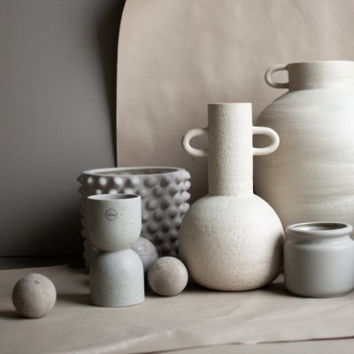 Vase, Long, dbkd, medium, mole