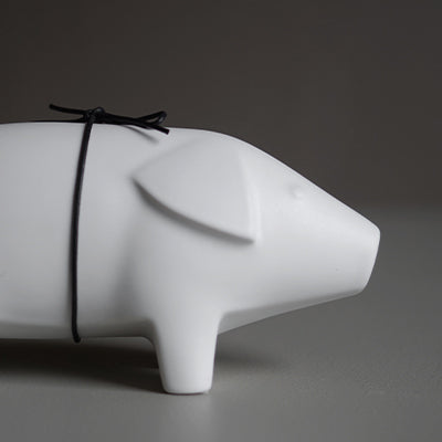 Dekoschwein, Swedish Pig, dbkd, large, white
