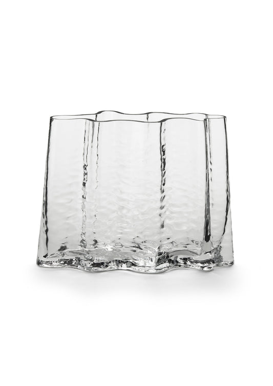 Gry Wide Vase - clear groß - Cooee