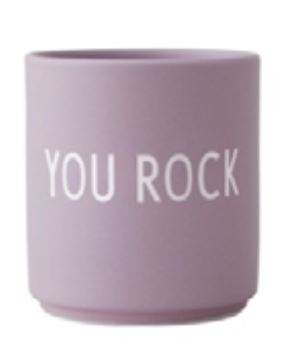 Favourite Cup, Design Letters, You Rock, flieder