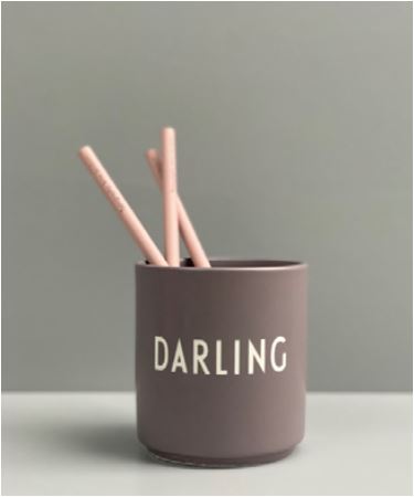 Favourite Cup, Design Letters, Darling, lila
