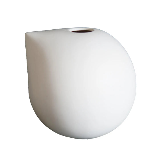 Vase, NIB, dbkd, large, white